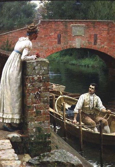 Der herzliche Abschied von Edmund Blair Leighton