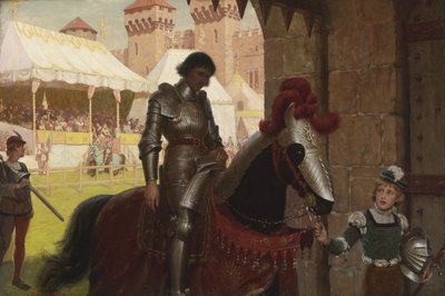 Besiegt, 1884 von Edmund Blair Leighton