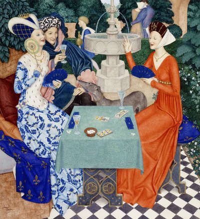 Königin Isabella von Bayern von Edmund Dulac
