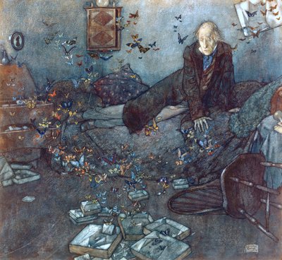 Der Traum des Entomologen von Edmund Dulac