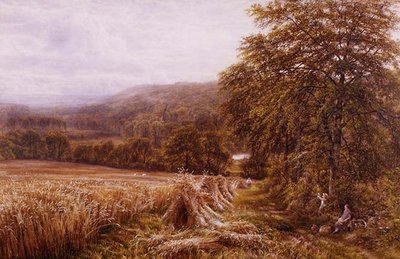 Erntezeit am Dart von Edmund George Warren