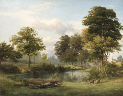 Eine Szene in Muswell Hill von Edmund Gill