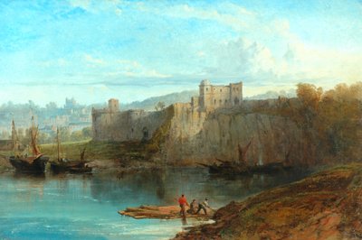 Chepstow Castle am Wye von Edmund John Niemann