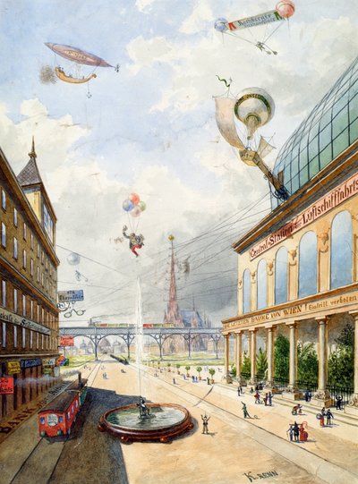 Wien in hundert Jahren von Edmund Krenn