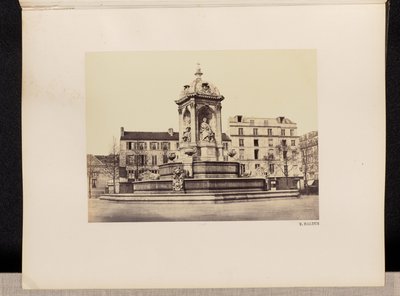 Fontaine Saint Sulpice von Édouard Baldus