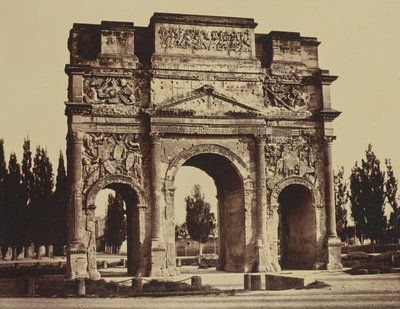 Orange. Antiker Bogen von Édouard Baldus