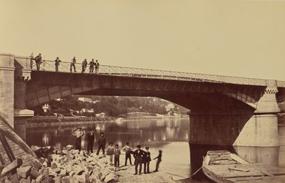 Pont de la Mulatière von Édouard Baldus