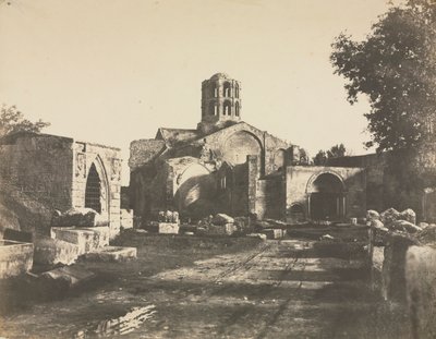 Saint-Honorat, in der Nähe von Arles von Édouard Baldus