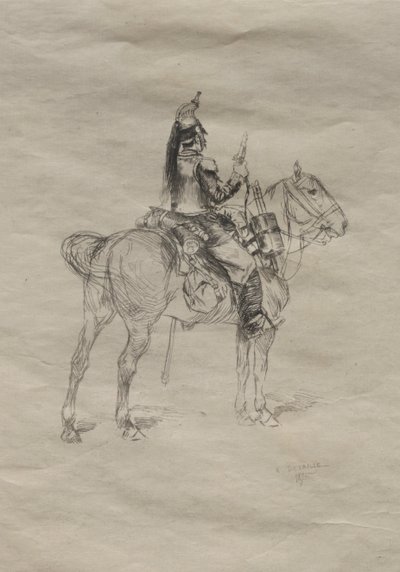 Der Kavallerist von Jean Baptiste Edouard Detaille