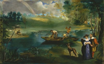 Angeln, ca. 1862-63 von Édouard Manet
