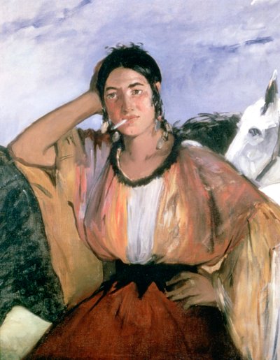 Zigeuner mit Zigarette, 1862 von Édouard Manet