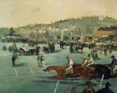 Pferderennen, 1872 von Édouard Manet