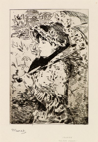Jeanne von Édouard Manet