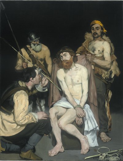 Jesus wird von den Soldaten verspottet, 1865 von Édouard Manet