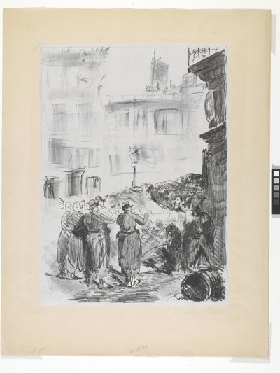 Die Barrikade von Édouard Manet