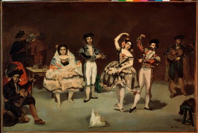 Der spanische Tanz von Édouard Manet