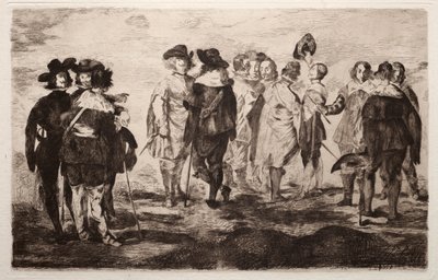 Die kleinen Reiter von Édouard Manet