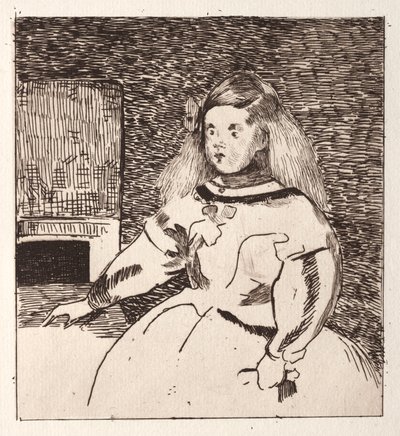Die Infantin Margarete von Édouard Manet