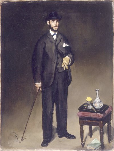 Porträt von Théodore Duret von Édouard Manet
