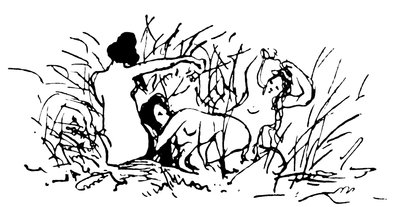 Illustration von Stéphane Mallarmé von Édouard Manet