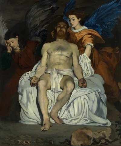 Der tote Christus mit Engeln, 1864 von Édouard Manet