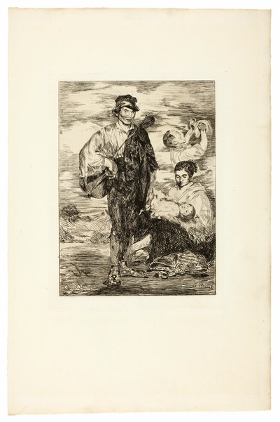 Die Zigeuner von Édouard Manet