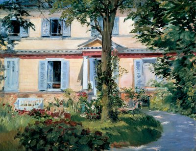 Das Haus in Rueil, 1882 von Édouard Manet