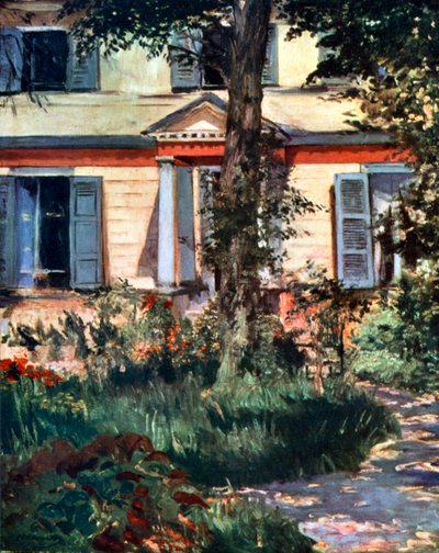 Das Haus in Rueil, 1882-1926 von Édouard Manet