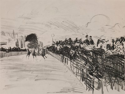 Das Rennen (Les Courses) von Édouard Manet