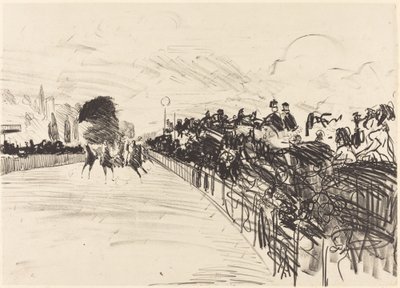 Die Rennen von Édouard Manet