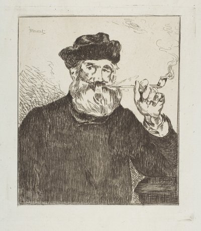 Der Raucher von Édouard Manet