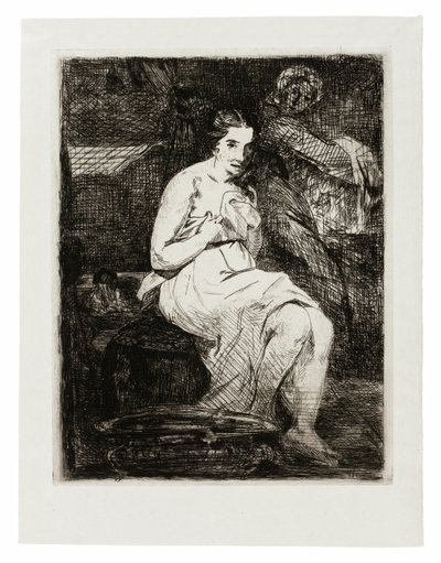 Die Toilette von Édouard Manet