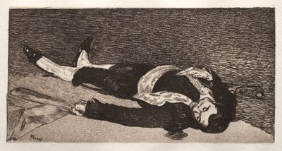 Toter Torero von Édouard Manet