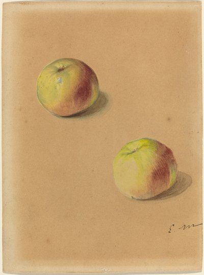 Zwei Äpfel von Édouard Manet