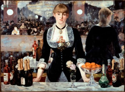 Eine Bar in den Folies-Bergère von Édouard Manet