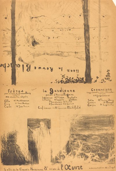 Brüder; Die Wächterin; Gläubiger von Edouard Vuillard
