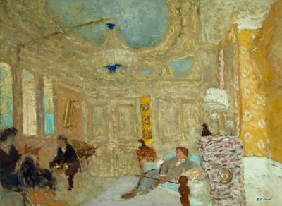 Im Warteraum von Edouard Vuillard