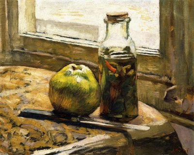 Ein Glas Gurken und Apfel, 1889-90 von Edouard Vuillard
