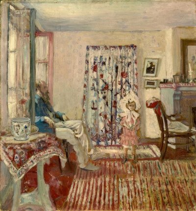 K.-X. Roussel und Tochter von Edouard Vuillard
