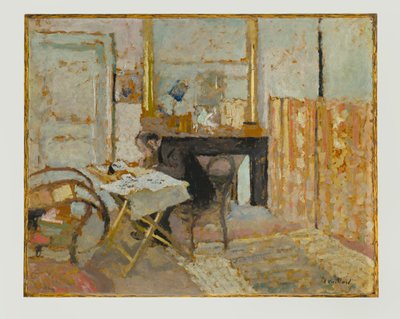 Ker-Xavier Roussel beim Lesen von Edouard Vuillard