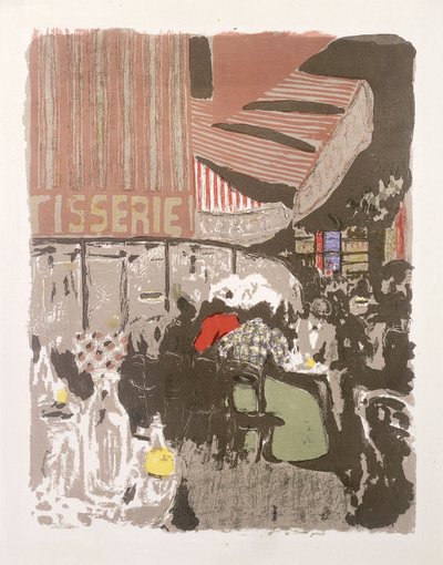 Die Konditorei, aus Paysages et Interieurs von Edouard Vuillard
