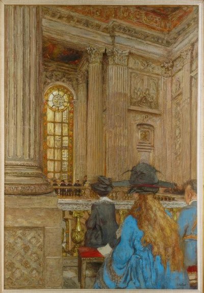 Die Kapelle des Schlosses von Versailles, 1917–1919 von Edouard Vuillard