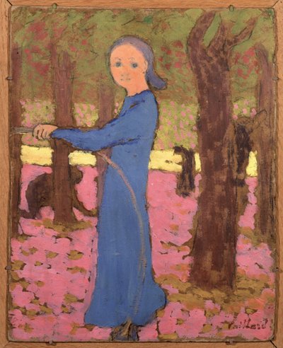 Das Mädchen mit dem Reifen, ca. 1891 von Edouard Vuillard