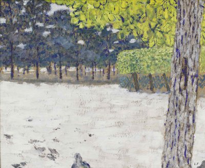 Le Jardin des Tuileries, ca. 1894 von Edouard Vuillard