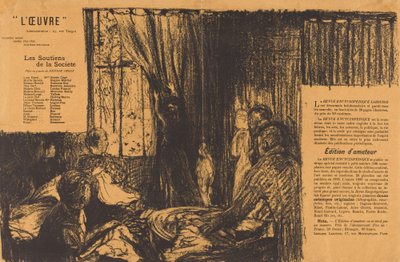 Die Stützen der Gesellschaft, 1896 von Edouard Vuillard