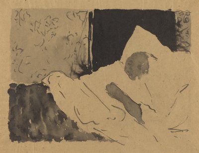 Madame V. schläft von Edouard Vuillard