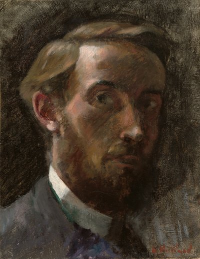 Selbstporträt, im Alter von 21 Jahren, 1889 von Edouard Vuillard