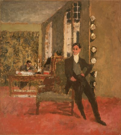 Die Kunsthändler (Die Brüder Bernheim-Jeune) von Edouard Vuillard
