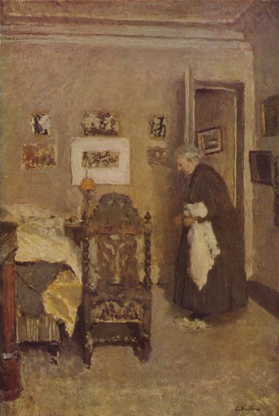 Die Haushälterin um 1925, ca. 1925 von Edouard Vuillard