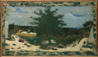 Die sonnige Straße, Laville-Teich, ca. 1898 von Edouard Vuillard